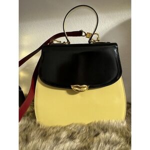 Vintage‎ Moschino Redwall Bag #453062 Italy Extremely Rare 90's Crossbody